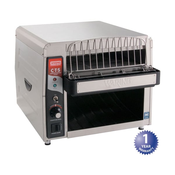 Waring Products Toaster, Conveyor , 120V, 1800W CTS1000 - main